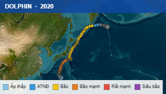 Quỹ đạo di chuyển của DOLPHIN (2020)